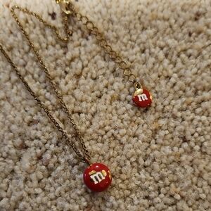 M&M'S Red Charm Necklace